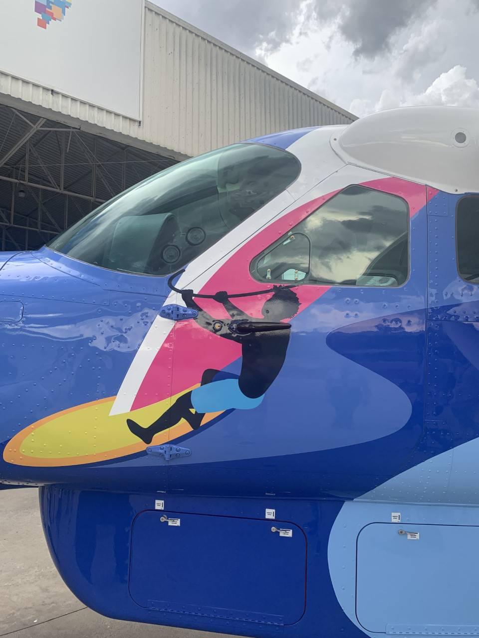 Novo avião da Azul Conecta que remete à Rota das Emoções permitirá