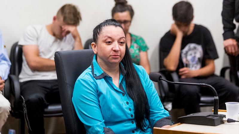 Alexandra Salete Dougokenski, durante julgamento em 18 de janeiro de 2023
