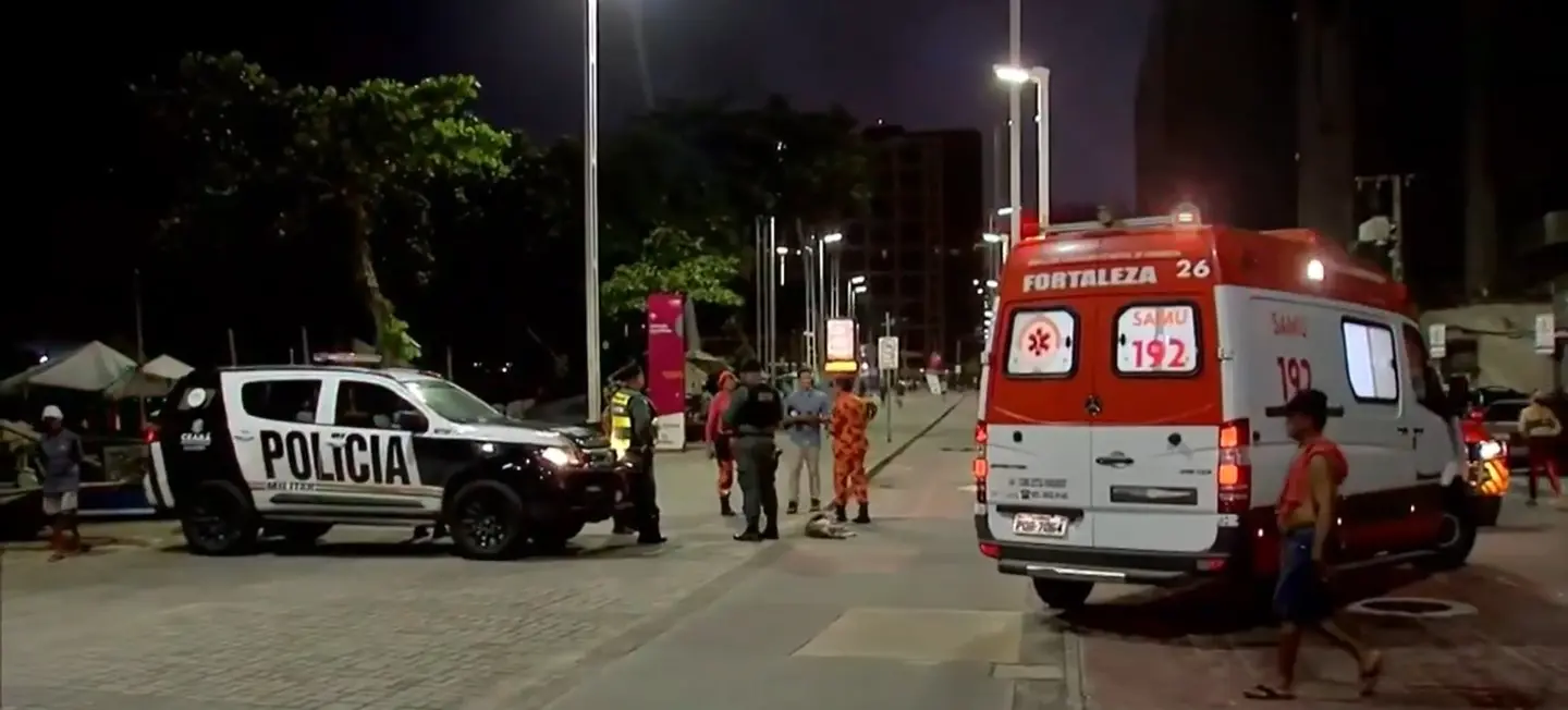 Viaturas da polícia e do Samu realizaram atendimento