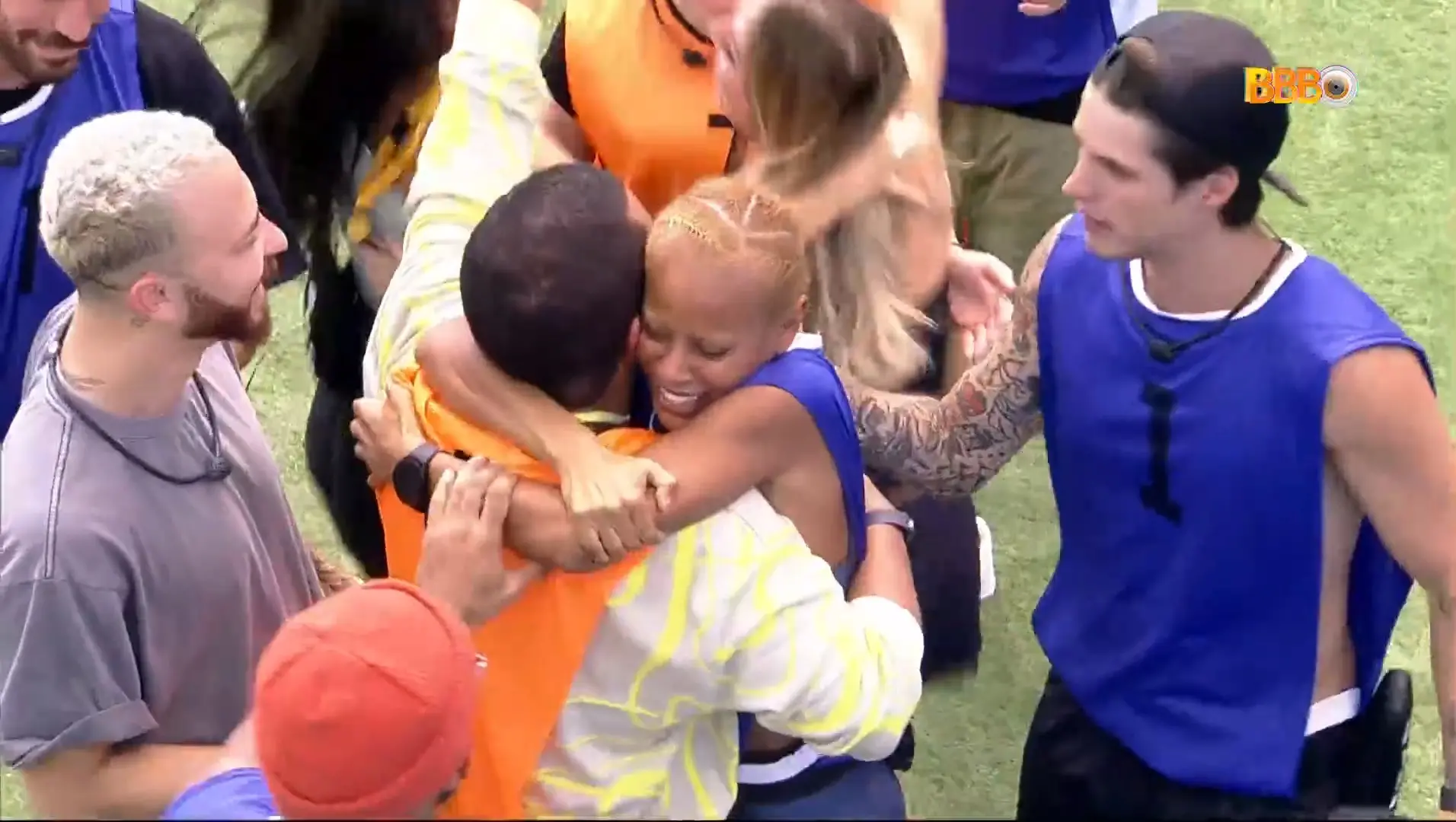 Bruno e Aline venceram prova