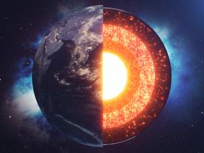 Modelo ilustra núcleo da Terra