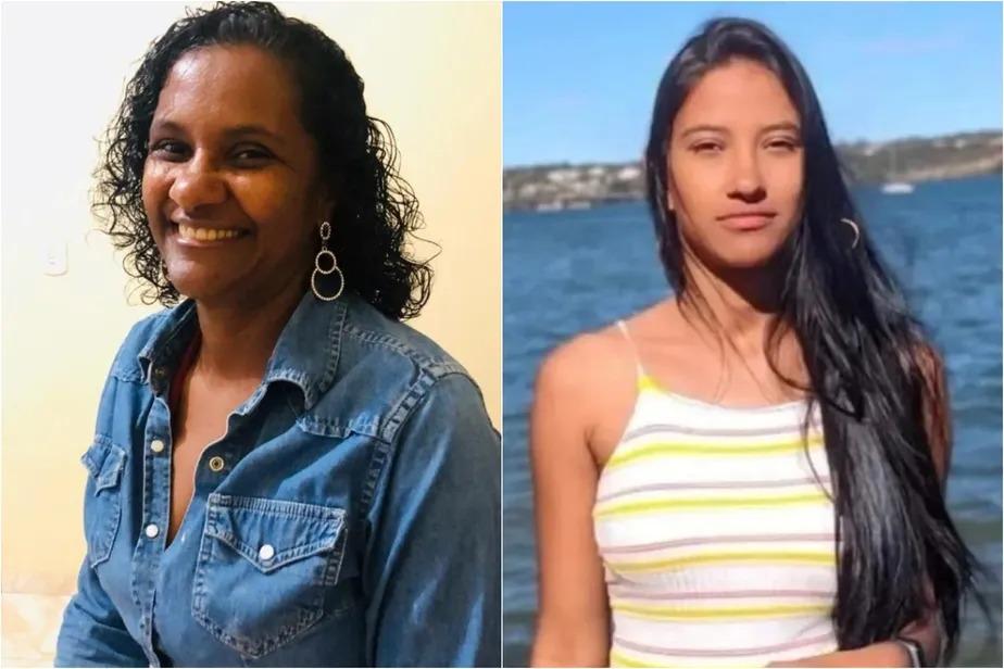 Renata Juliene Belchior e Gabriela Belchior de Oliveira, vítimas da chacina do DF