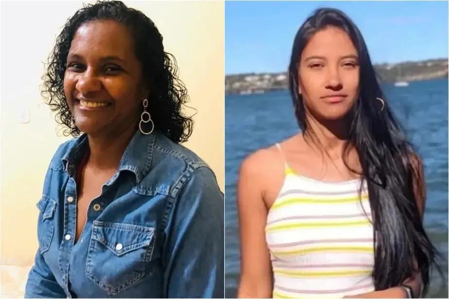 Renata Juliene Belchior e Gabriela Belchior de Oliveira, vítimas da chacina do DF