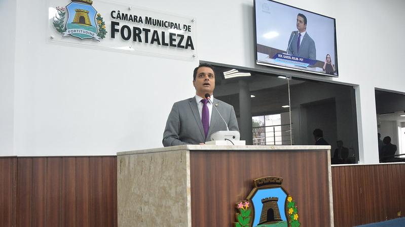 Gardel Rolim fala da taxa do lixo na Câmara Municipal de Fortaleza