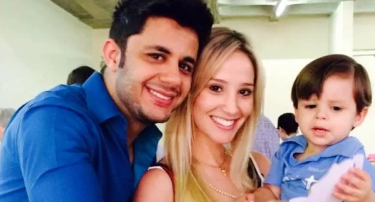 Bernardo é o primeiro filho de Cristiano Araújo