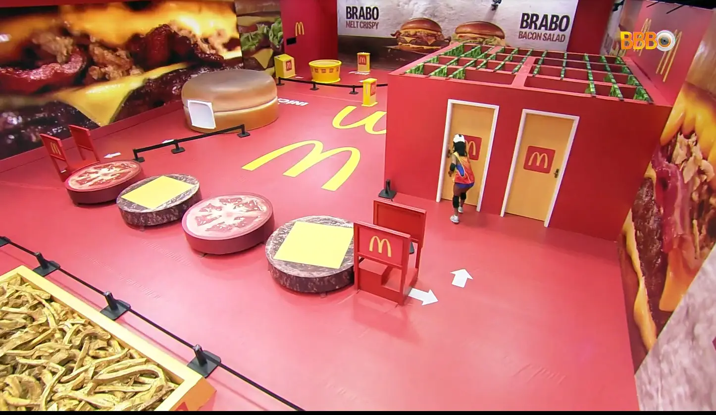 Dinâmica foi patrocinada por rede de fast food