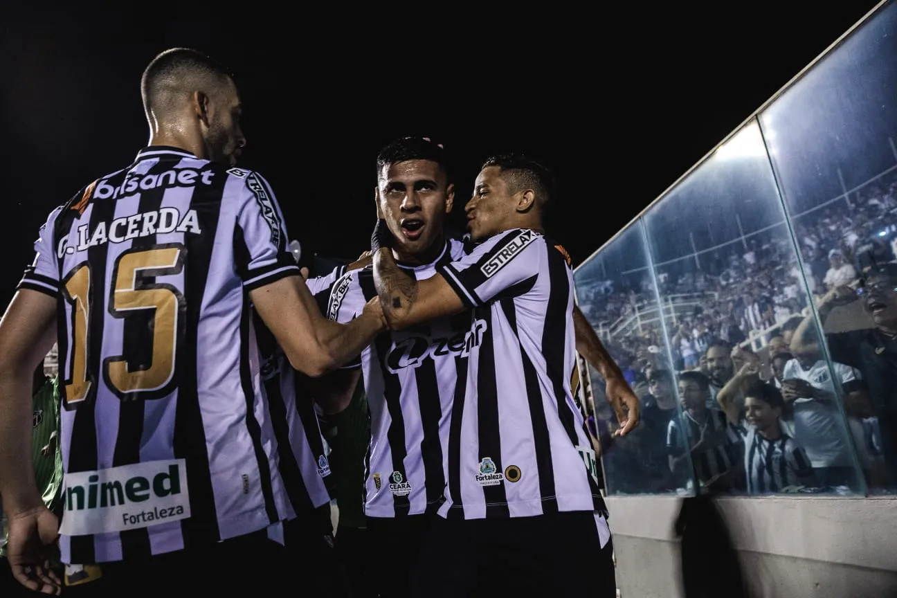 David Ricardo marcou o gol do Ceará no PV