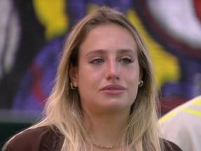 Bruna Griphao chora após eliminação de Gabriel do BBB 23