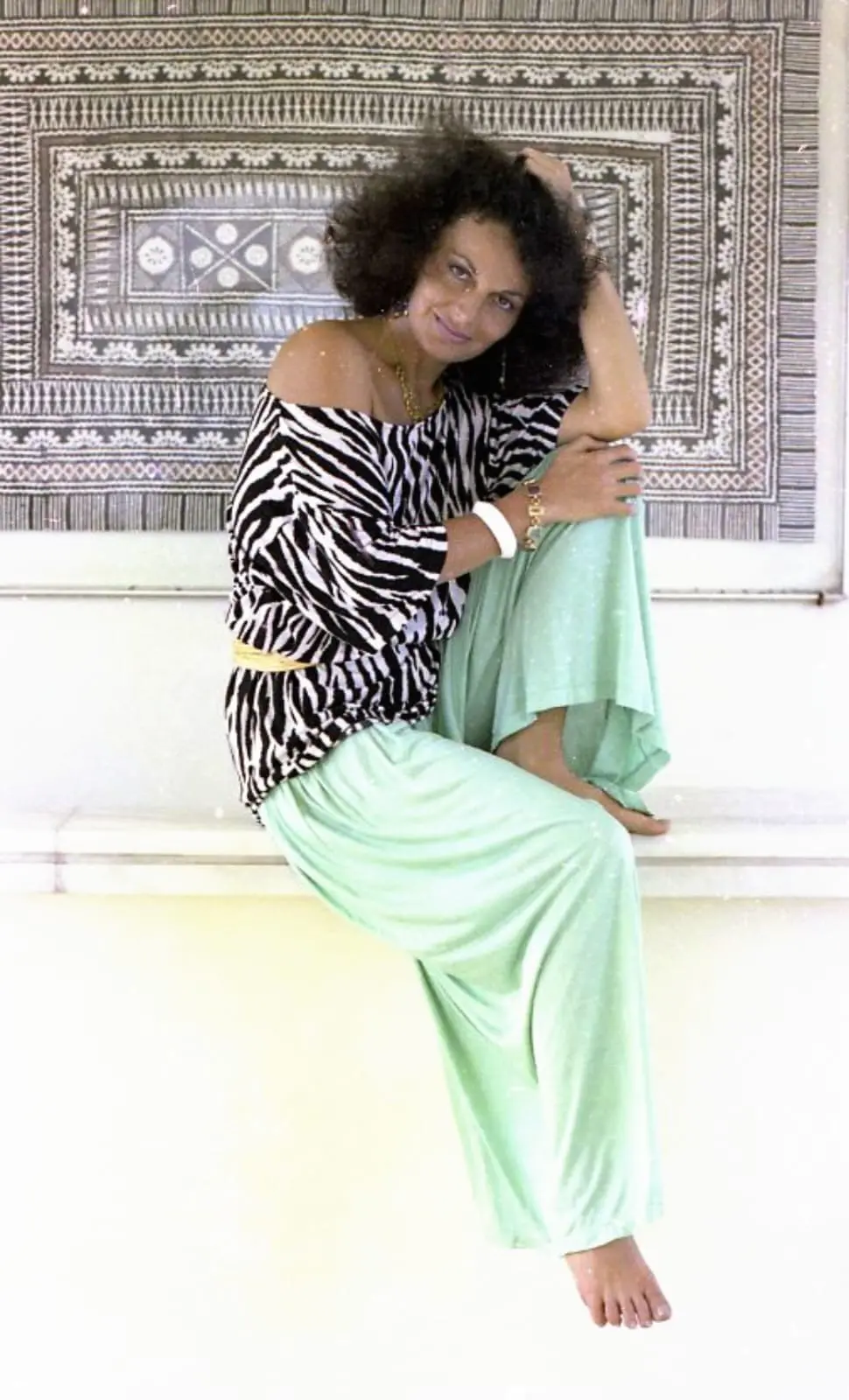 Estilista chegou a fazer ensaio fotográfico