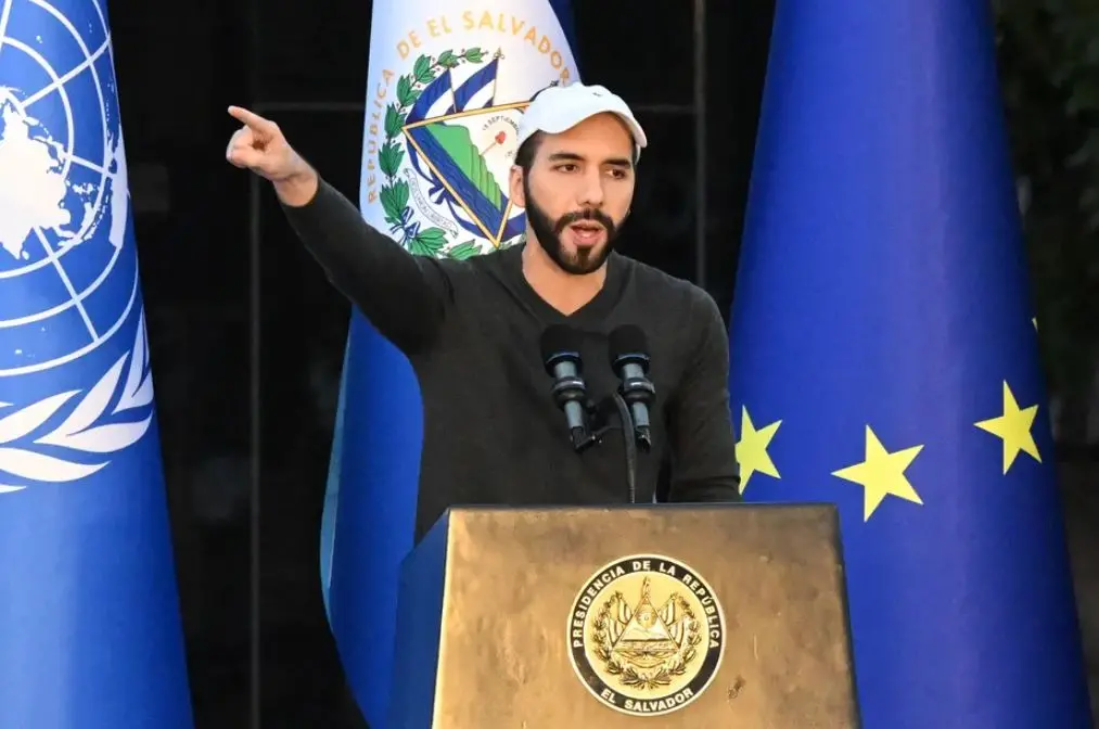 presidente de El Salvador, Nayib Bukele