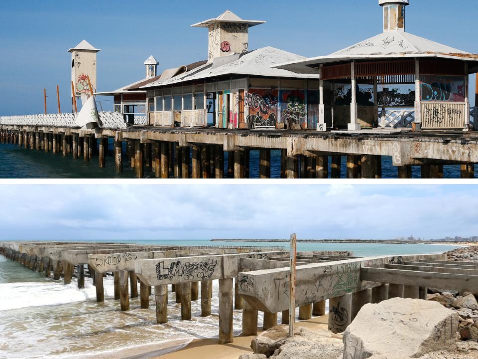 Obra parada da Ponte dos Ingleses gera novo atrito entre Prefeitura de  Fortaleza Governo do Ceará, Ceará