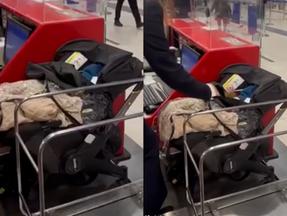 bebê abandonado em aeroporto de israel