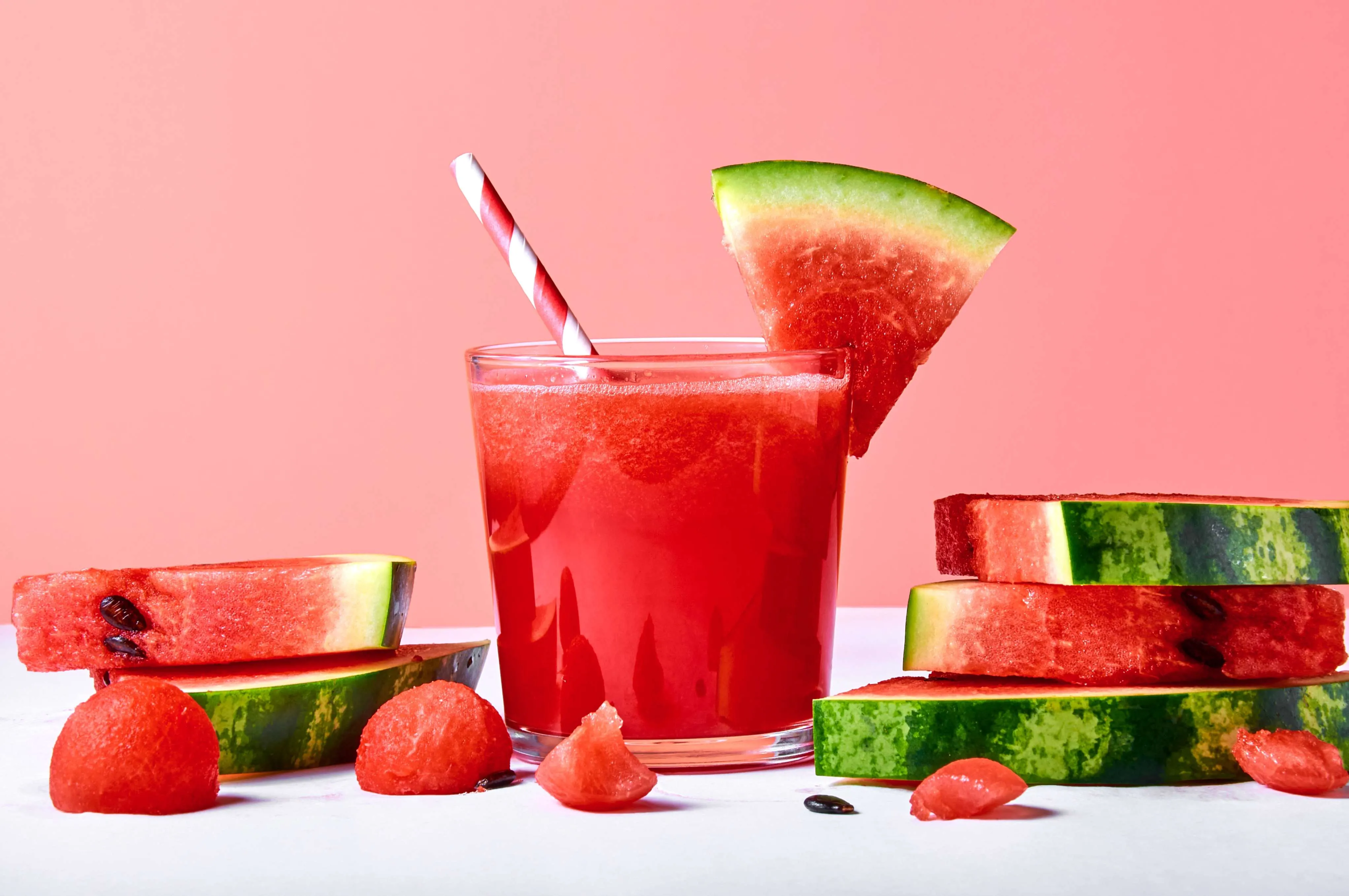 Suco de melancia é refrescante