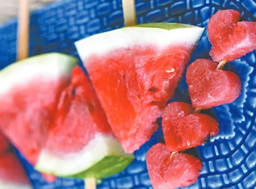 Picolé de melancia
