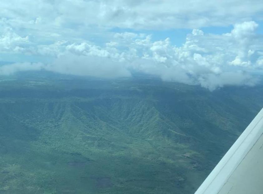 Topo da Serra da Ibiapaba, próximo ao município de São Benedito - Oeste do Ceará