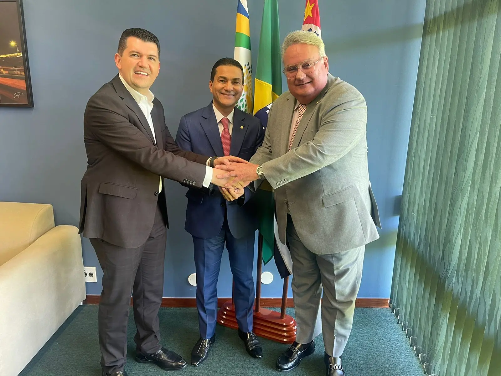 Ronaldo Martins, Marcos Pereira e Chiquinho Feitosa