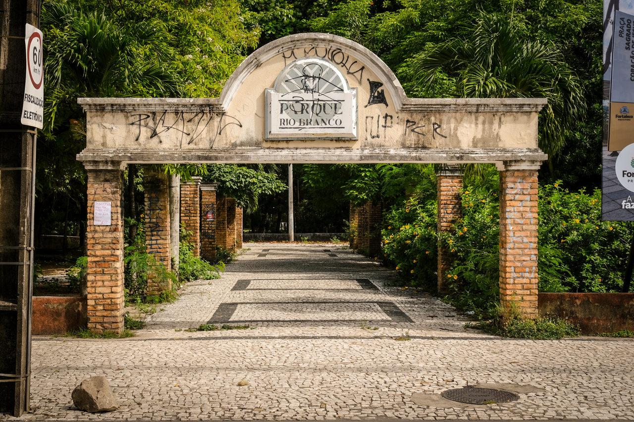 Parque Rio Branco, na Avenida Pontes Vieira, em Fortaleza