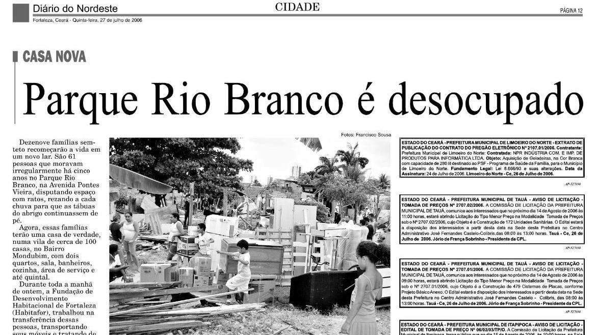 EDITAL – Clube Rio Branco