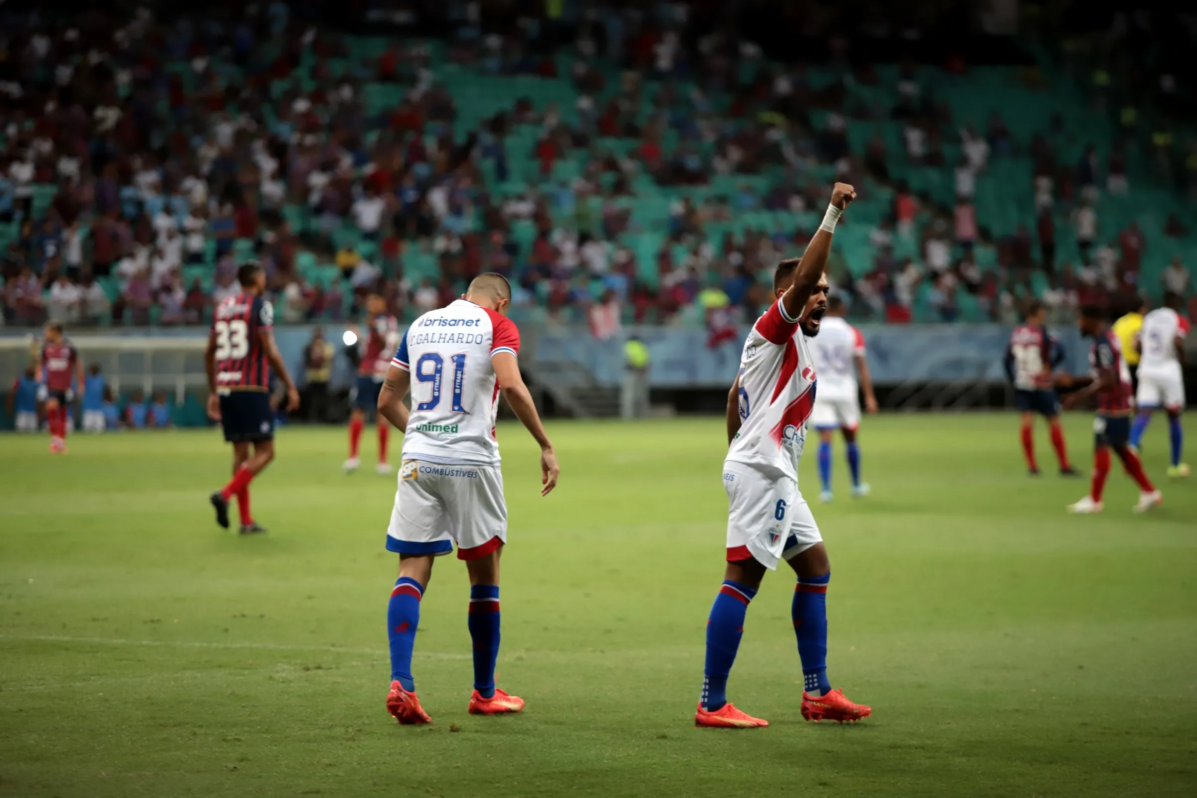Fortaleza x Bahia em ação