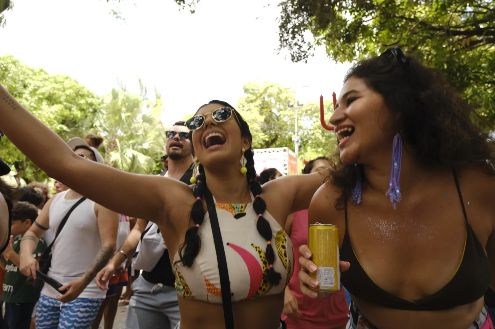 Segundo dia de Carnaval no Benfica