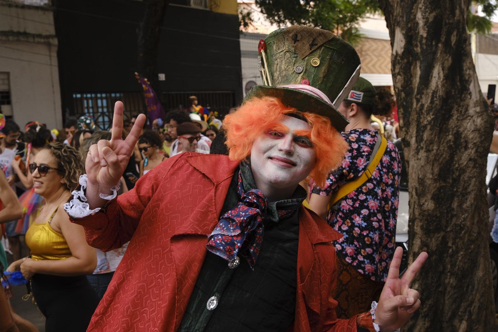 Segundo dia de Carnaval no Benfica