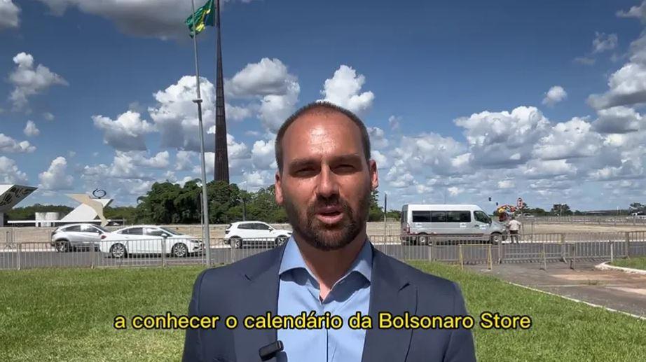 Eduardo Bolsonaro em vídeo