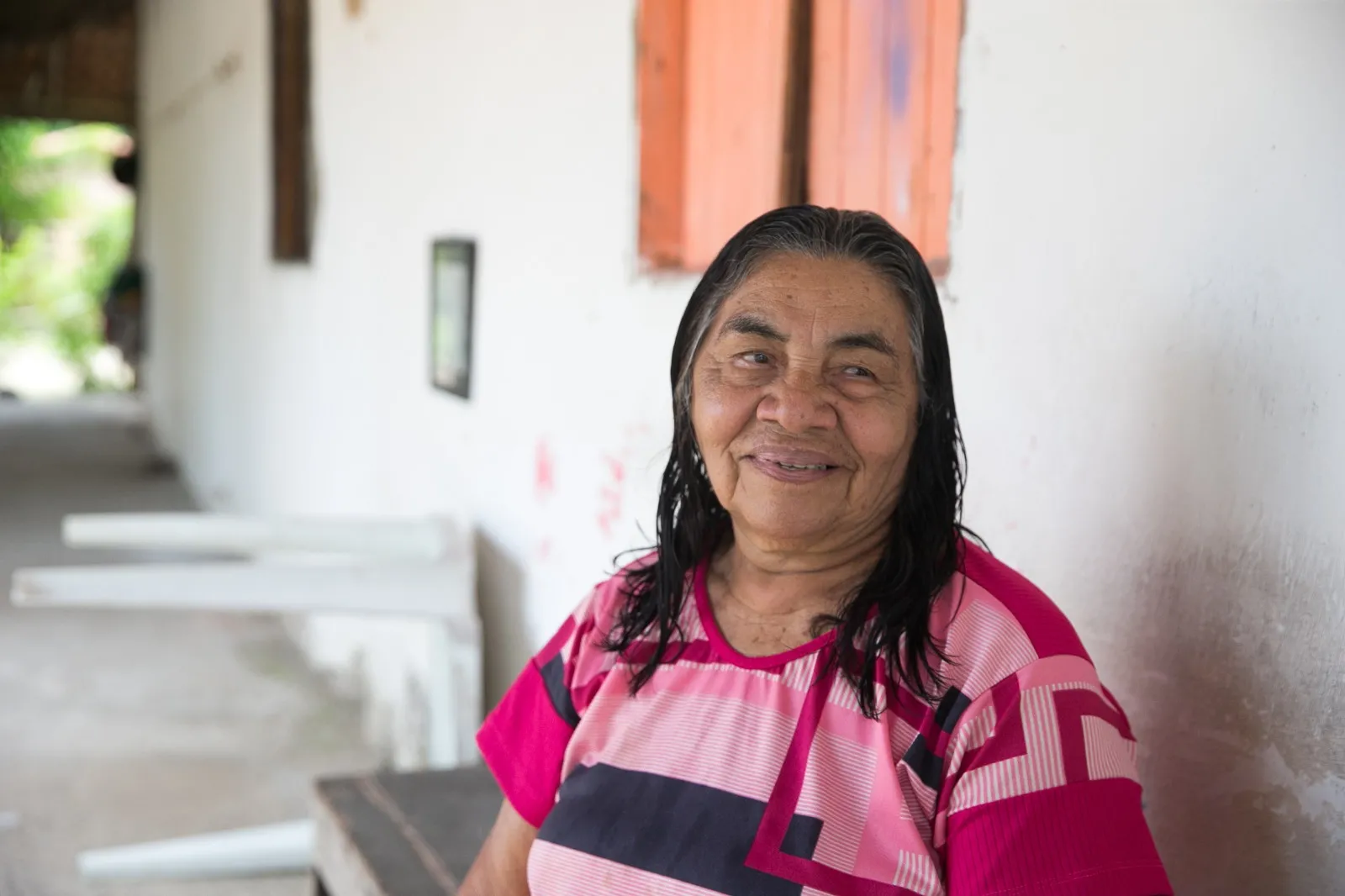 Cacique Pequena conseguiu diversos equipamentos para o povo Jenipapo-Kanindé desde 1995, mas sonha com demarcação