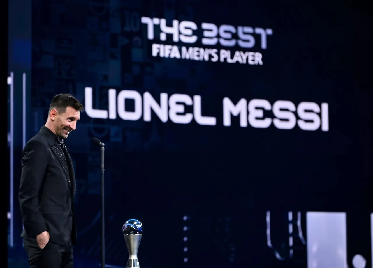Messi perto da taça de melhor jogador do mundo