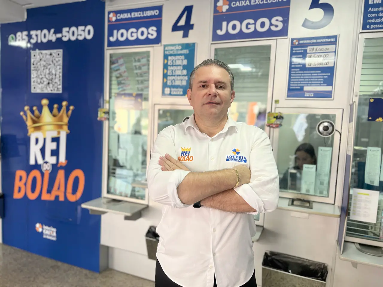 Alessandro Montenegro é proprietário da Loteria Aldeota