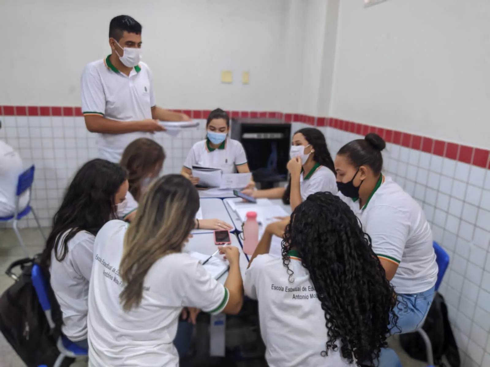 Maicon aproveitou as oportunidades na própria escola para alcançar a nota necessária