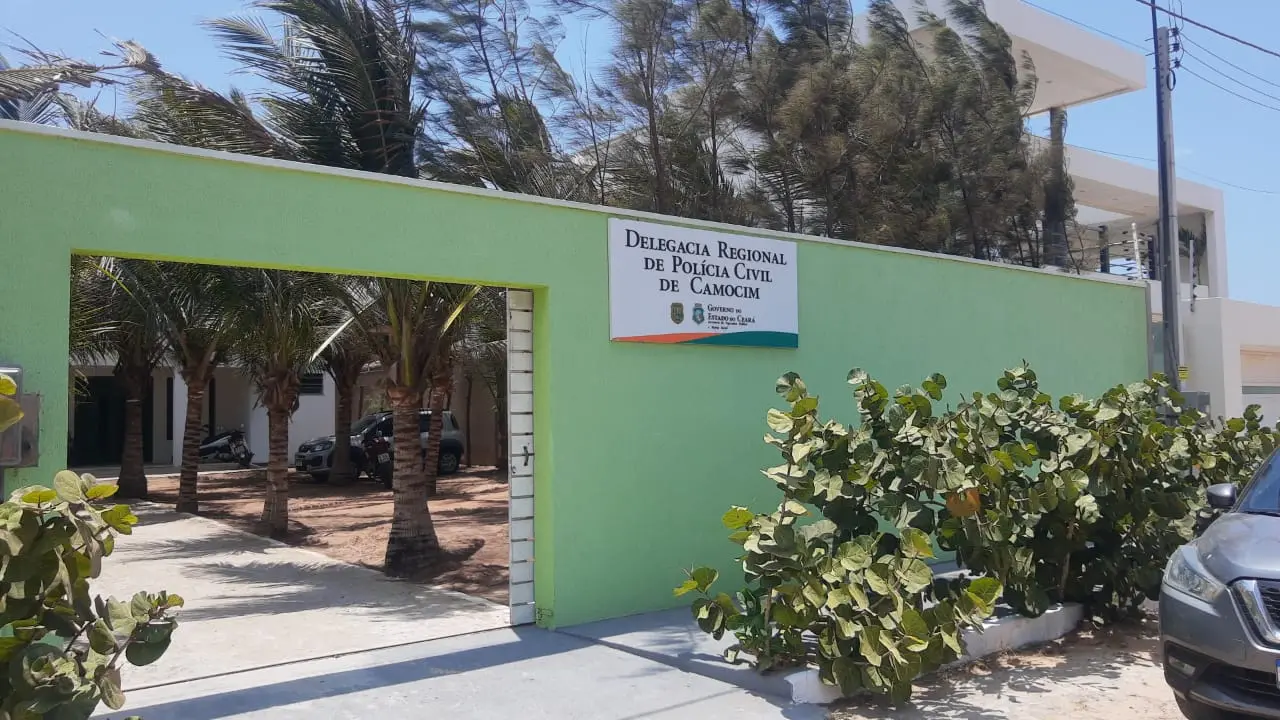 Fachada da Delegacia Regional de Camocim