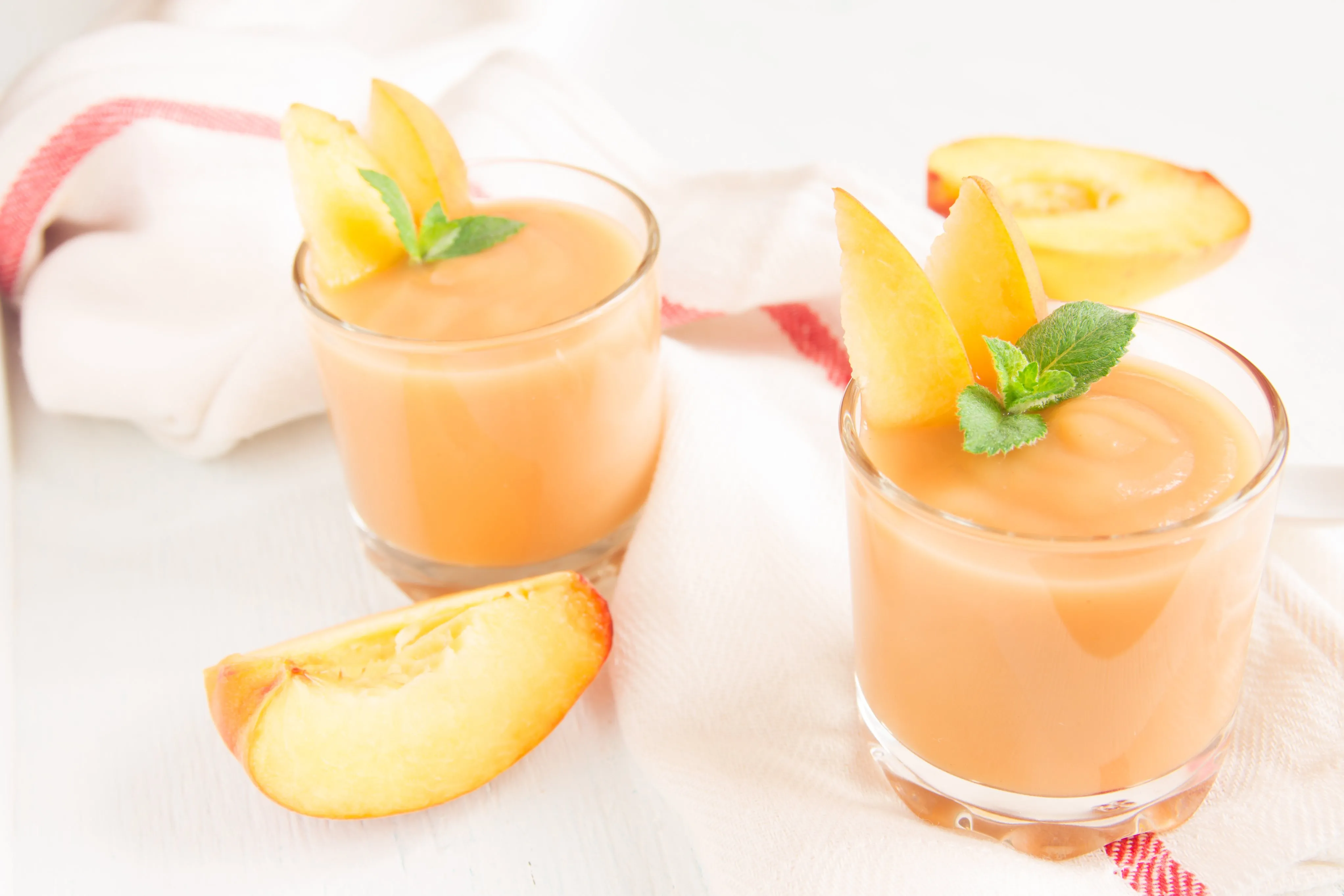Mousse de pêssego