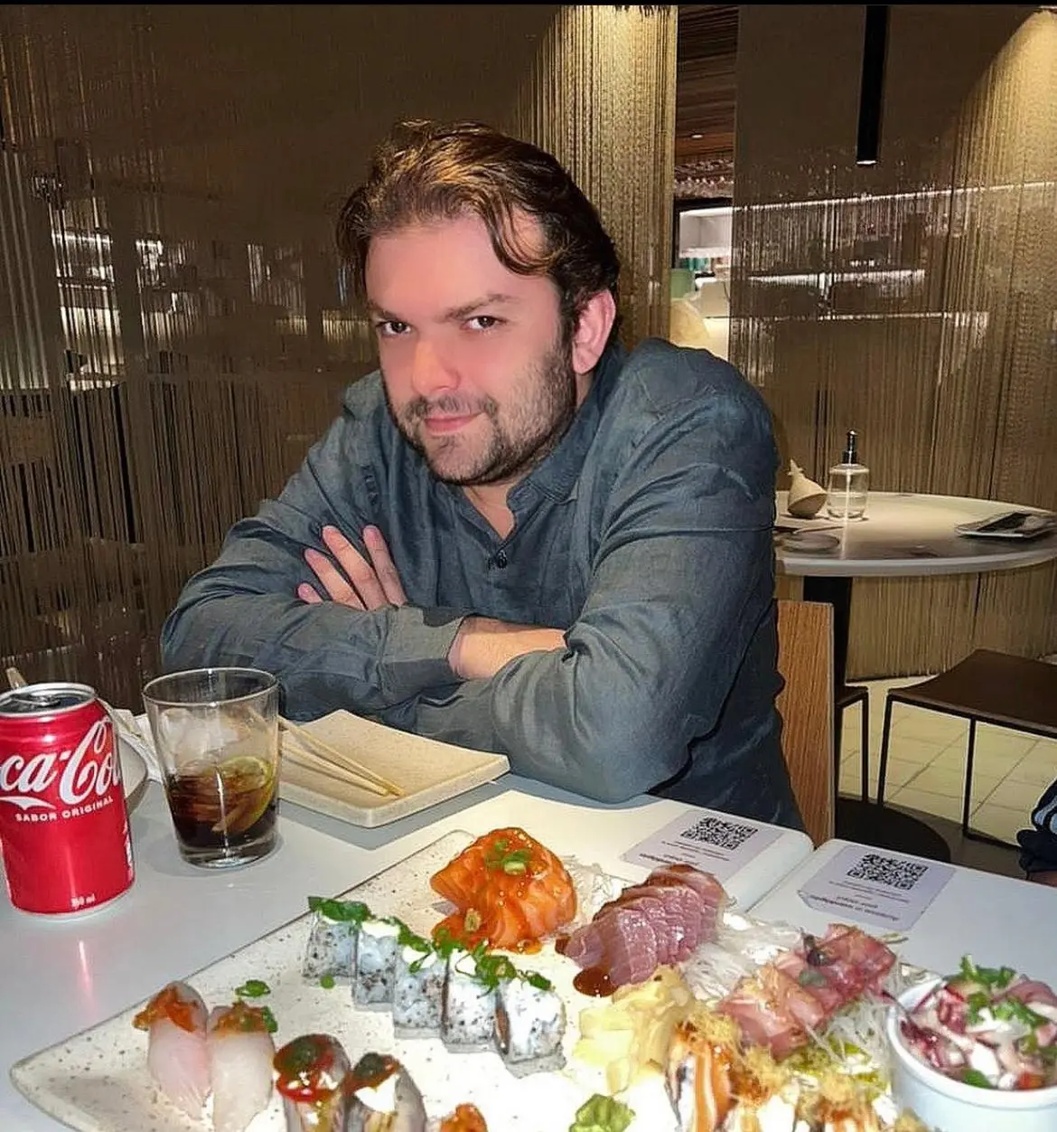 Bruno César Roxo Ferreira, acusado de perseguir e ameaçar mulher na Barra da Tijuca, no Rio de Janeiro