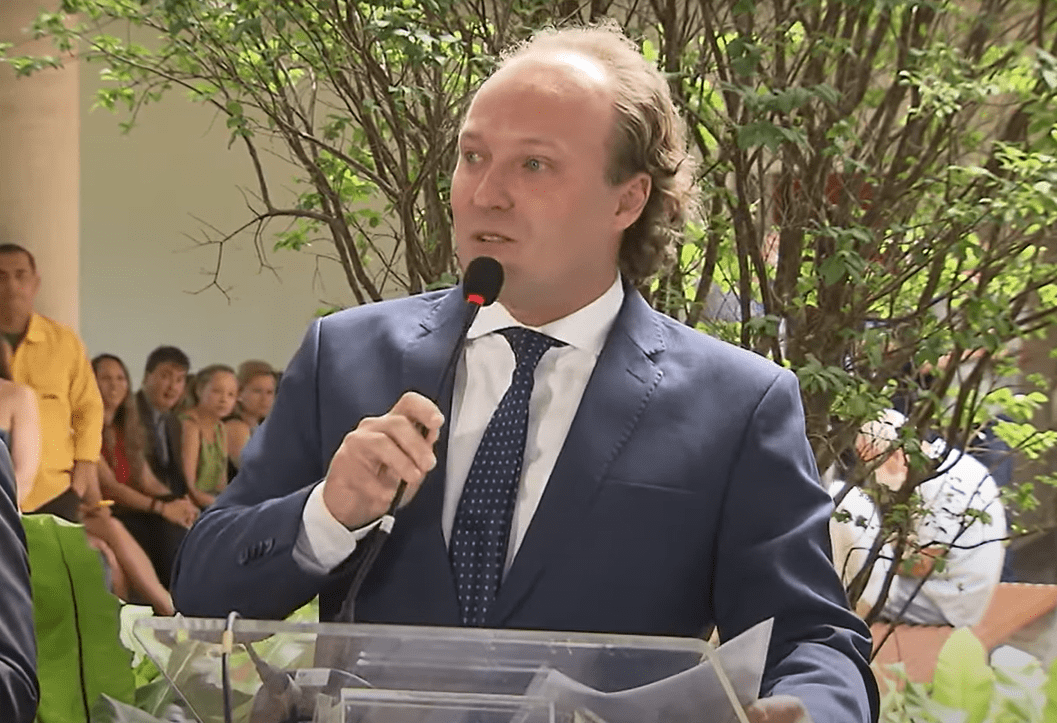Rodrigo Agostinho durante cerimônia de posse da presidência do Ibama