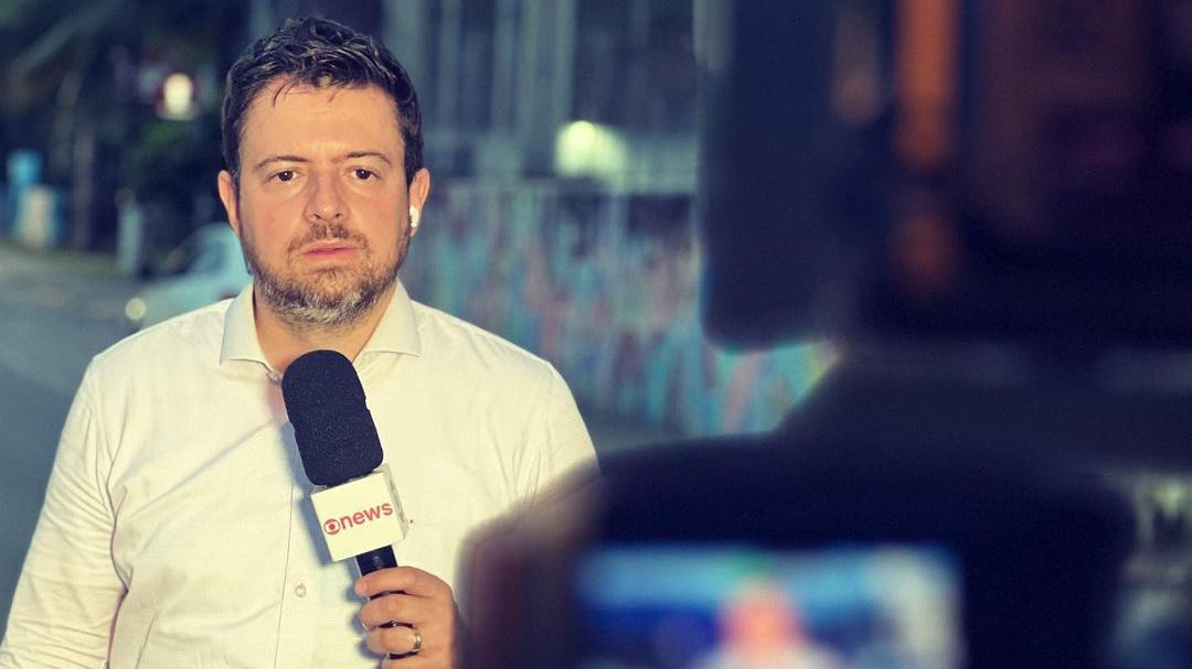 Após sumiço do ar, apresentador da GloboNews revela que sofreu