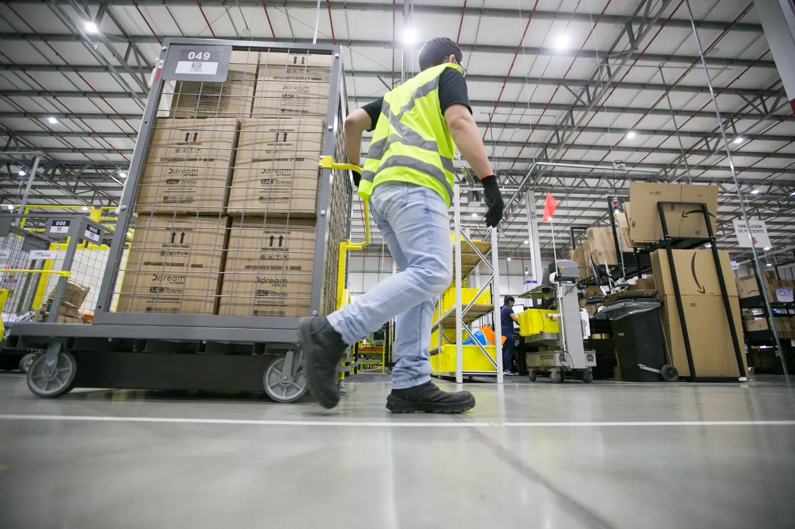 Centro de Distribuição da Amazon, em Itaitinga