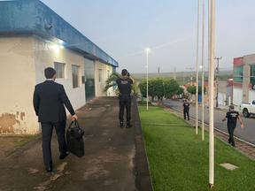 Polícia Civil em operação em Morrinhos