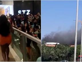 incêndio em shopping em São Luís