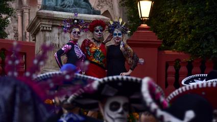 Celebração do Dia dos Mortos, tradição do México