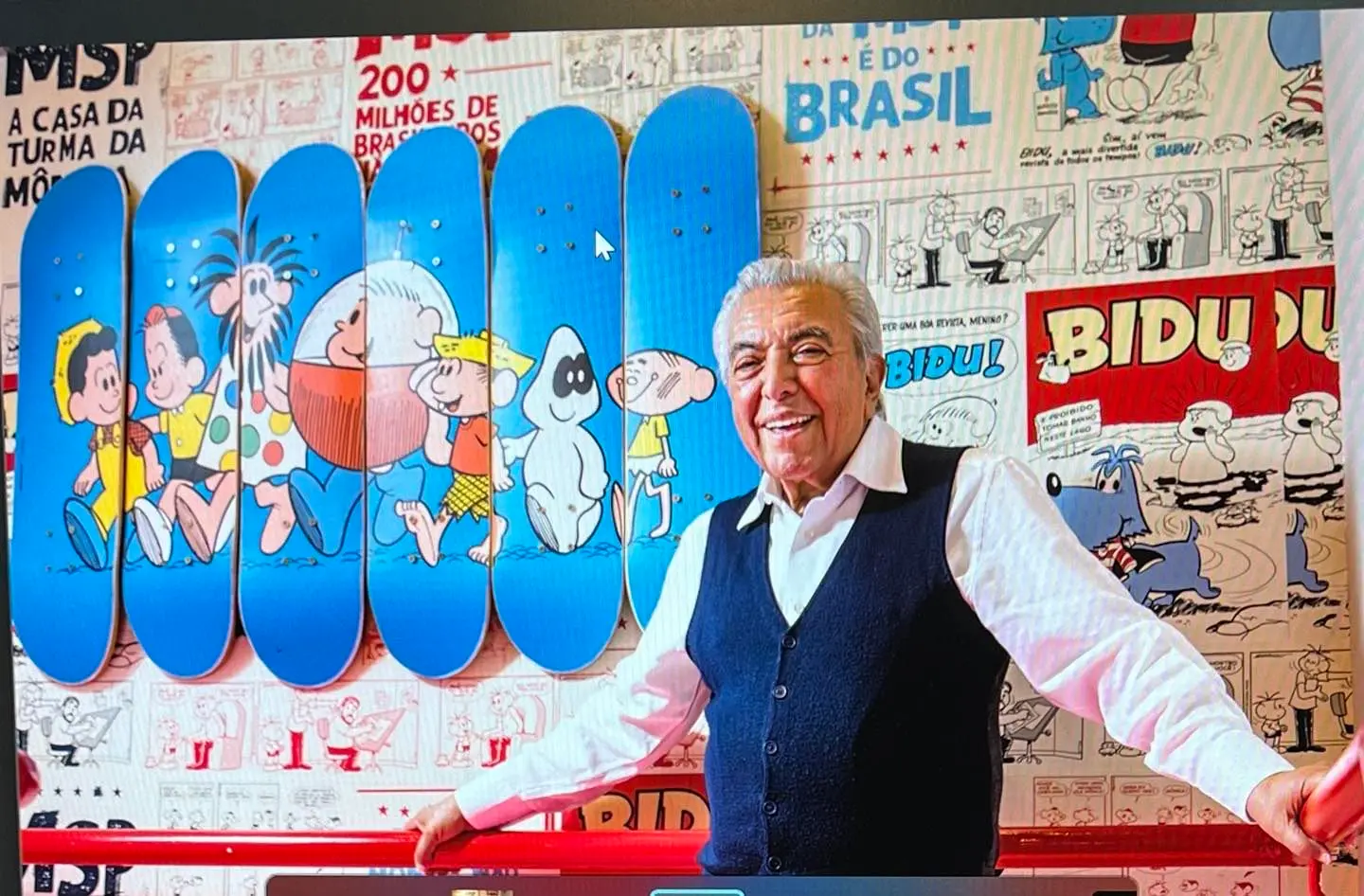 Imagem da notícia: Em carta, Maurício de Sousa lança candidatura para Academia Brasileira de Letras
