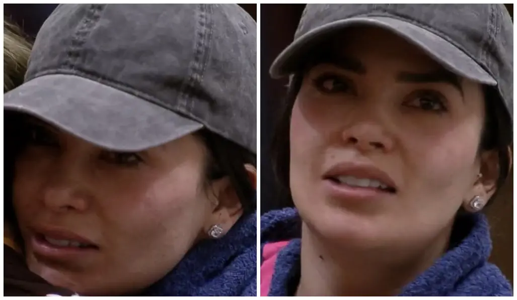 Modelo e influencer saiu da casa emocionada após se despedir de todos