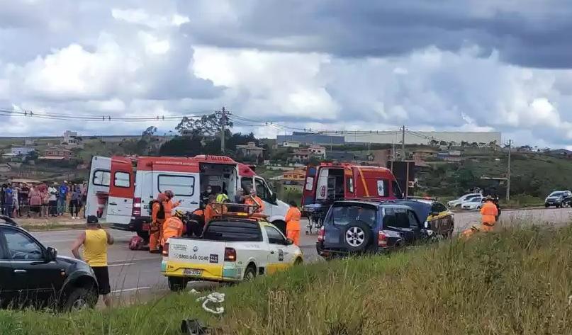 acidente em Minas Gerais