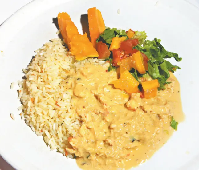 Lagosta ao molho de manga