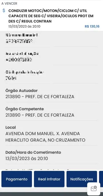 AMC analisou a multa como improcedente, sendo, portanto, arquivada