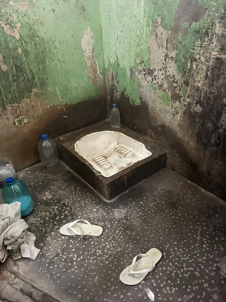A OAB divulgou imagens do que foi observado durante a inspeção