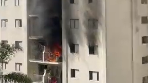 incêndio em prédio de São Paulo