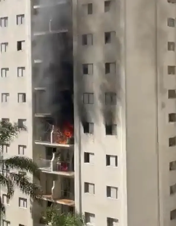 incêndio em prédio de São Paulo