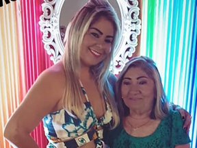 Advogada Rafaela Vasconcelos de Maria, de 34 anos, e a mãe dela, Maria Socorro dos Vasconcelos, 78, foram mortas a tiros