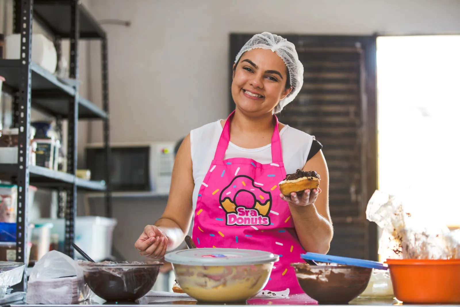 A Sra. Donuts já faz cardápio de Páscoa há 3 anos