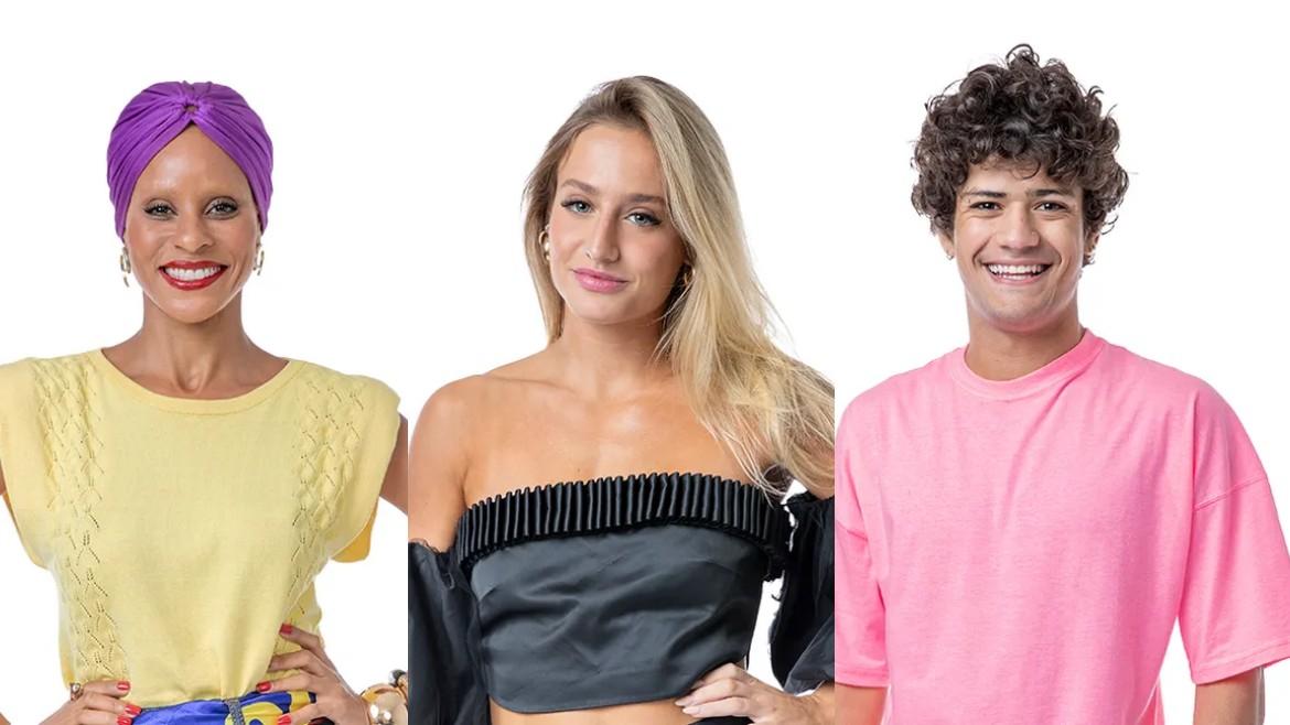 mosaico com aline bruna gabriel do bbb 23